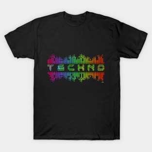 Techno Lover Equalizer EDM Music Festival T-Shirt